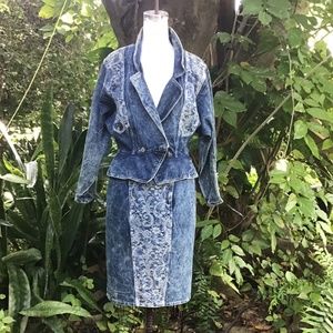 Vintage 90s Denim Dress